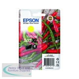 Epson 503XL Ink Cartridge High Yield Chilli Yellow C13T09R44010