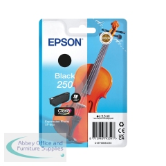 Epson 250 Violin Claria Photo HD Ink Cartridge Black C13T16N14010