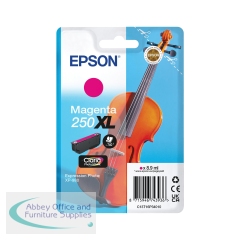 Epson 250XL Violin Claria Photo HD Ink Cartridge High Yield Magenta C13T16P34010