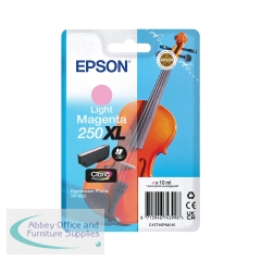 Epson 250XL Violin Claria Photo HD Ink Cartridge High Yield Light Magenta C13T16P64010