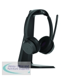 EPOS Impact 1061T Wireless Binaural On Ear Headset Bluetooth with Charging Stand 1001173