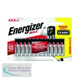 Energizer MAX E92 AAA Batteries (12 Pack) E300103700