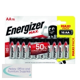 Energizer MAX E91 AA Batteries (16 Pack) E300132000