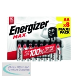 Energizer Max AA Battery (Pack of 8) E303324700