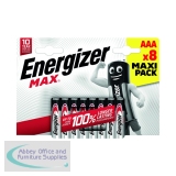 Energizer Max AAA Battery (Pack of 8) E303324100