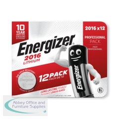 Energizer Lithium CR2016 Coin Cell Battery (Pack of 12) 7638900453836