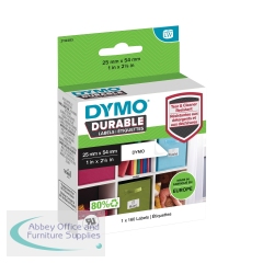 Dymo Durable Multipurpose Labels 25mm x 54mm White 2112283