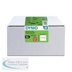 Dymo Large Multipurpose Labels 54x70mm 320 Labels (Pack of 12) 2234185