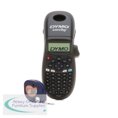 Dymo Letratag LT-100H Handheld LabelMaker Label Printer Black 2174575