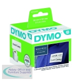 Dymo 99014 LabelWriter Labels 54mm x 101mm Black on White (Pack of 220) S0722430