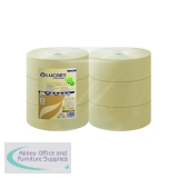 Lucart EcoNatural 300 Jumbo Toilet Roll (Pack of 6) 812140AP