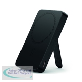 ESR HaloLock Mini Kickstand Wireless Power Bank 5000mAh MagSafe Compatible Black 2G504B