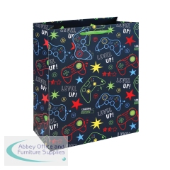Gamer Gift Bag Large Blue (Pack of 12) 36908-2C