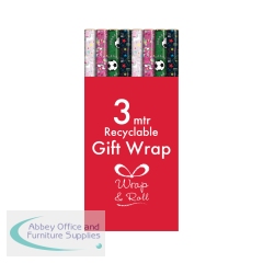 Kids Giftwrap Wrapping Paper 3m Assorted (Pack of 49) 37088-GWC