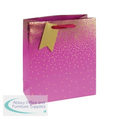 Eurowrap Ombre Gift Bag 210gsm Medium Pink (Pack of 6) 29835-3CC