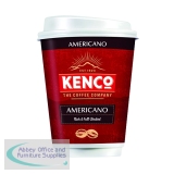 Kenco Americano Rich Black Coffee 2Go Cups (Pack of 8) MZ975143