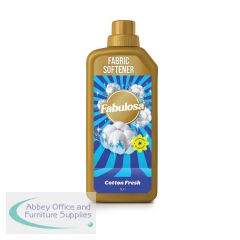 Fabulosa Fabric Conditioner Cotton Fresh 1 Litre (Pack of 12) 3193