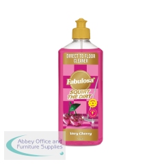 Fabulosa Floor Cleaner Squirt The Dirt Direct To Floor Cherry 750ml (Pack of 9) 97680