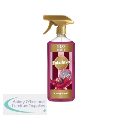 Fabulosa Glass Spray Cherry Bomb 750ml (Pack of 9) 53264