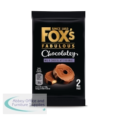 Foxs Chocolatey Rounds Biscuits Twin Pack 29g (Pack of 48) 57004922