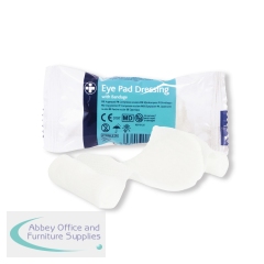 Reliance Medical Eye Pad Dressing With Bandage (Pack of 10) HE1595097