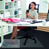 Cleartex Advantagemat Plus Chair Mat for Carpet 900x1200mm UCCMFLAG0002