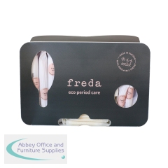Freda Dispenser + 60 Pads/Applicator + Non Applicator Tampons Regular 2020