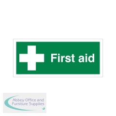 5 Star First Aid Sign Self Adhesive Vinyl 150x125mm VSP300SAV2295