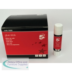 5 Star Glue Stick Solid 10g (Pack of 25) 10GPK25
