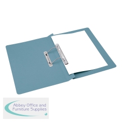5 Star Office Transfer Spring File Mediumweight 285gsm Capacity 38mm Foolscap Blue (Pack of 50)