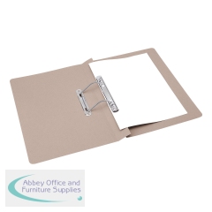 5 Star Office Transfer Spring File Mediumweight 285gsm Capacity 38mm Foolscap Buff (Pack of 50)