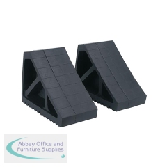 5 Star Rubber Wheel Chocks 3.3kg (Pack of 2) FS544932