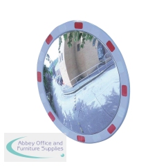 5 Star Reflective Circular Mirror 600mm Diameter FS556581