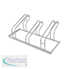 5 Star City Classic Bicycle Rack Single Side 3 Cycle Capacity FS601155
