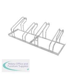 5 Star City Classic Bicycle Rack Single Side 4 Cycle Capacity FS601285