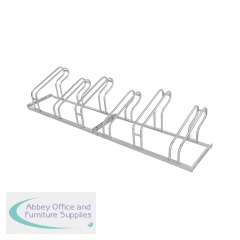5 Star City Classic Bicycle Rack Single Side 6 Cycle Capacity FS601445