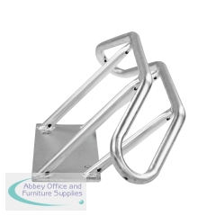 5 Star City Wallmount 45 Bicycle Rack 1 Cycle Capacity FS604569