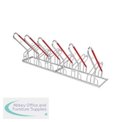 5 Star City Hybrid Bicycle Rack 6 Cycle Capacity FS604965