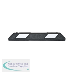 5 Star Park-Aid Wheel Stop 900mm Black/White FS605955