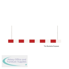5 Star Traffic-Line Height Restriction Bar Reflective 150x20mm 5000mm Red/White FS606433