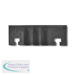 5 Star Traffic-Line Cable/Hose Protection Ramp Large End Section Female Yellow/Black FS607270