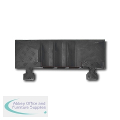 5 Star Traffic-Line Cable/Hose Protection Ramp Large End Section Male Yellow/Black FS607324