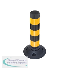 5 Star Traffic-Line Off-Highway Flexible Post 460mm Yellow/Black FS607959
