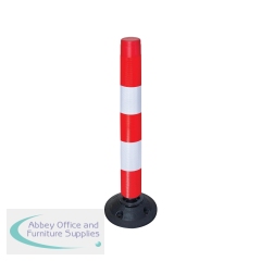 5 Star Traffic-Line Off-Highway Flexible Post 760mm Red/White FS607980