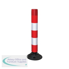 5 Star Traffic-Line Off-Highway Flexible Post 1000mm Red/White FS608017
