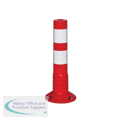 5 Star Traffic-Line FlexBack Traffic Posts 460x200mm Red/White FS608093