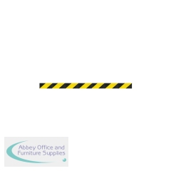5 Star WeatherMaster 250 Twin Red Post Barrier with Yellow/Black Chevron Belt 3.4m (Pack of 2) FS612564