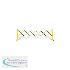 5 Star Flexmaster Expanding Barricade Yellow/Black 3.4m FS634337