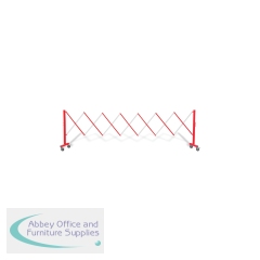 5 Star FlexPro Expanding Barricade Red/White 3.4m FS634412
