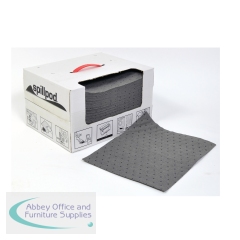 5 Star Spillpod General Purpose Absorbent Pads Grey 310mm x 390mm (Pack of 75) FS634498